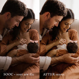 Newborn Maternity Studio Light Natural Light Lightroom Presets Portrait Photography Lightroom Presets Boho Rustic