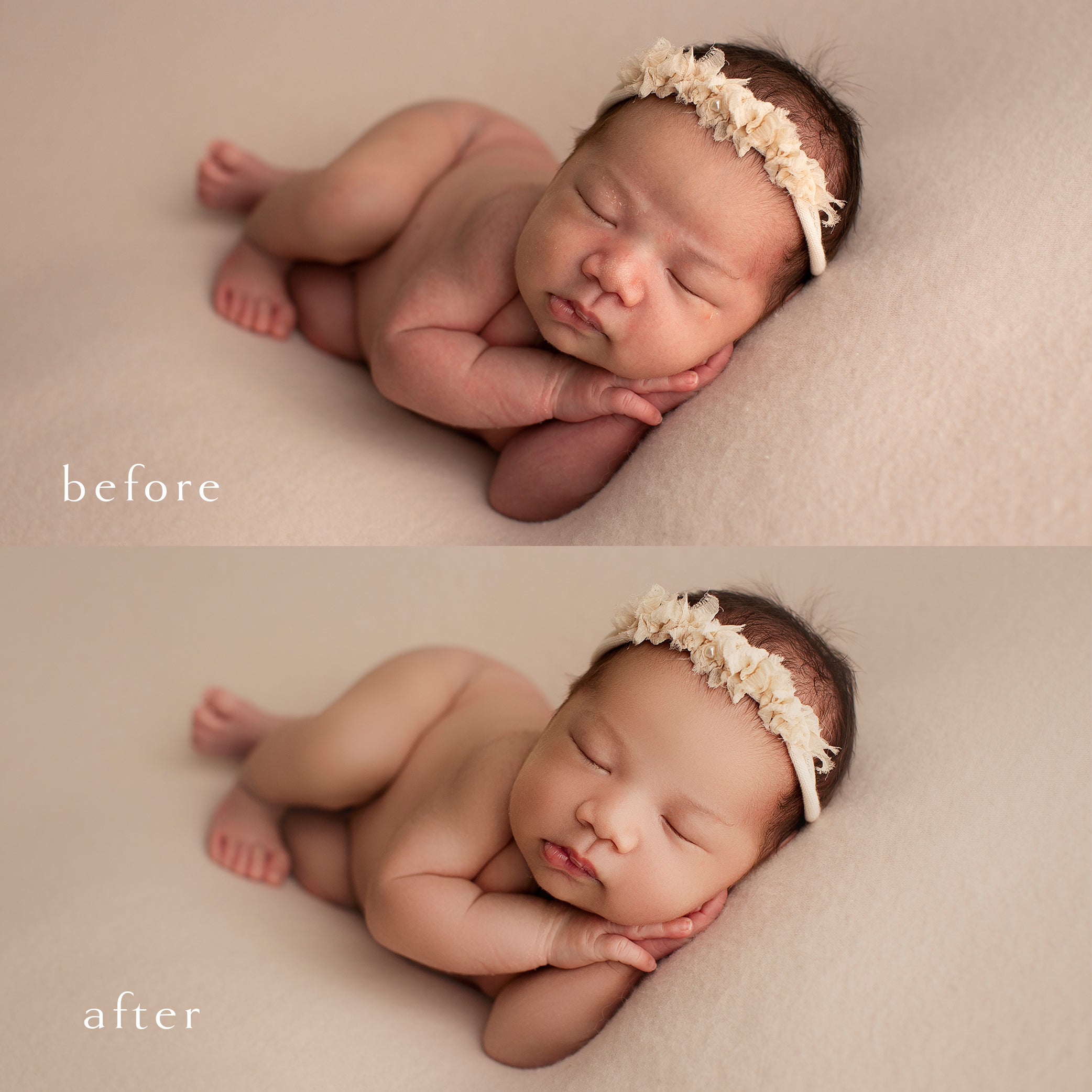 Newborn Photoshop Actions - Newborn Studio Photography