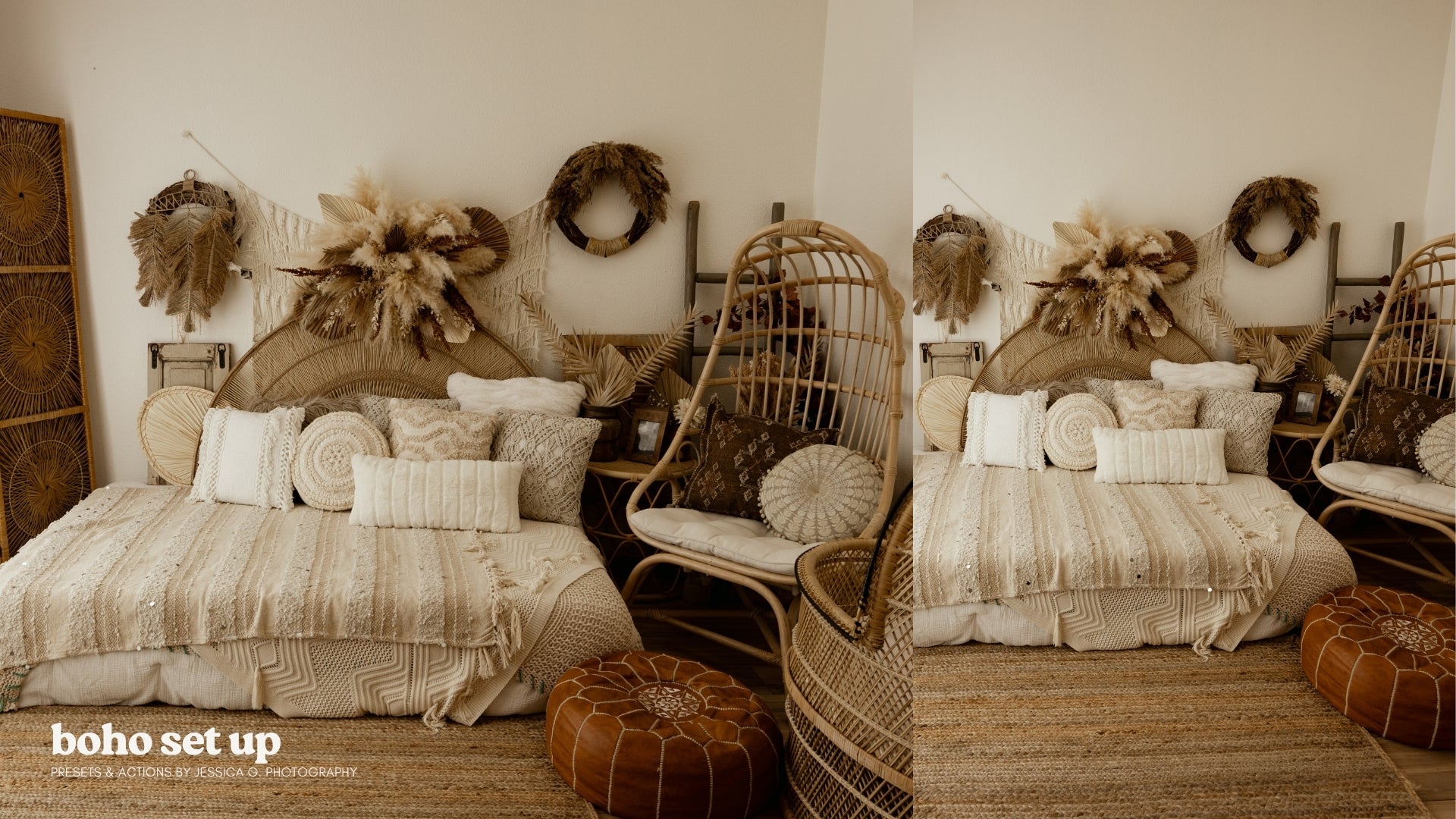 Boho Lifestyle Set Up - Photography Studio