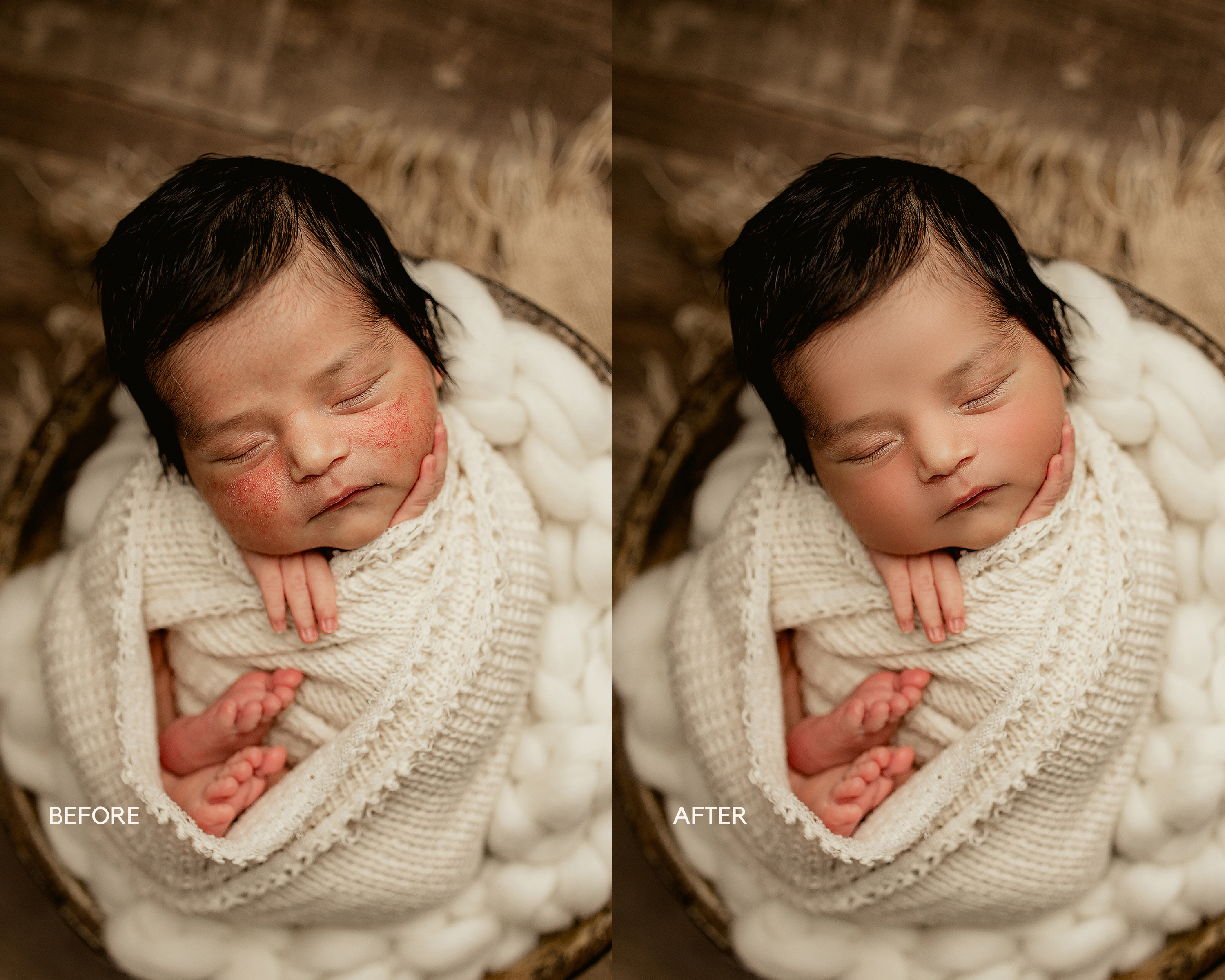 Baby Butter Photoshop Actions Free Editing Tutorial + Cheat Sheet