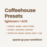 coffeehouse lightroom presets