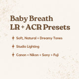 Baby Breath Lightroom Presets