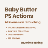 Baby Butter Newborn Skin Retouching Photoshop Actions