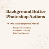 Background Butter Photoshop Actions