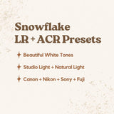 Snowflake Lightroom Presets