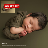 Baby Butter Newborn Skin Retouching Photoshop Actions