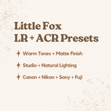little fox Lightroom Presets