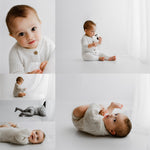 All White Sitter Milestones How to 