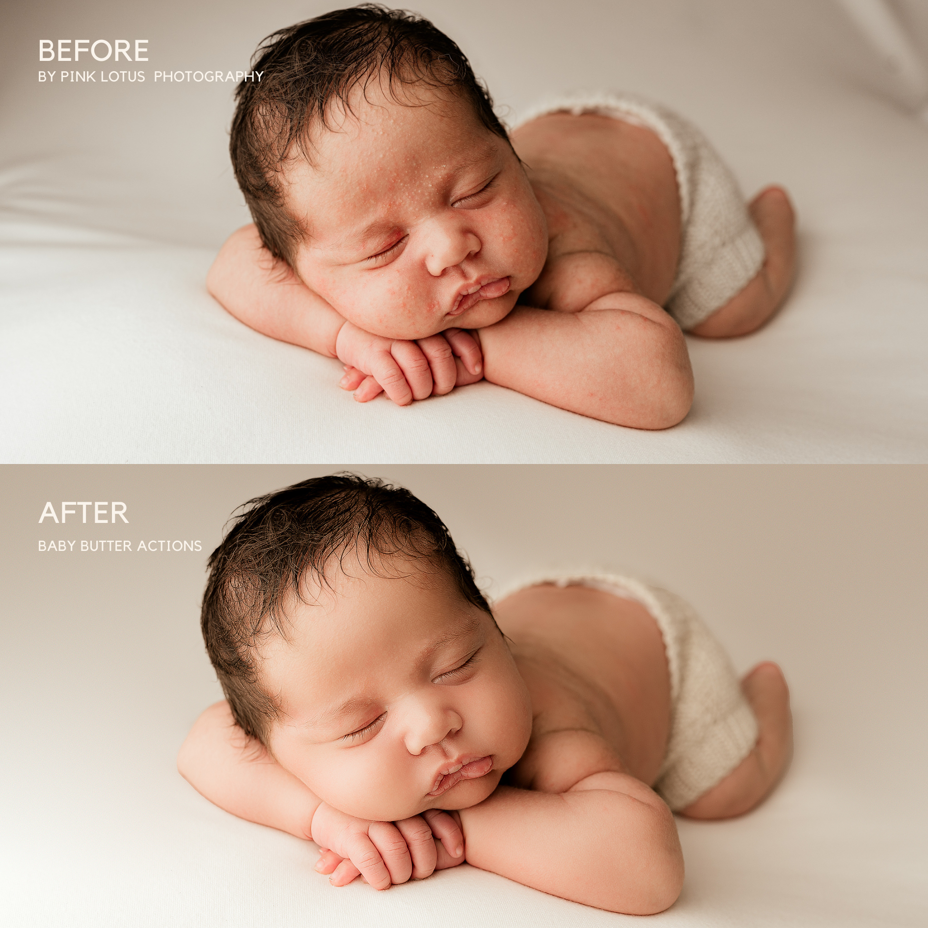 Best Skin Retouching Photoshop Actions for Newborns