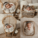 Boho Style Newborn Photos