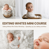 Editing Whites Mini Online Workshop - Speeding up your editing workflow