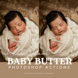 Freebie Baby Butter Photoshop Actions Cheat Sheet PDF