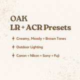 OAK Outdoor Lightroom Presets