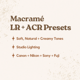 Macramé Lightroom Presets