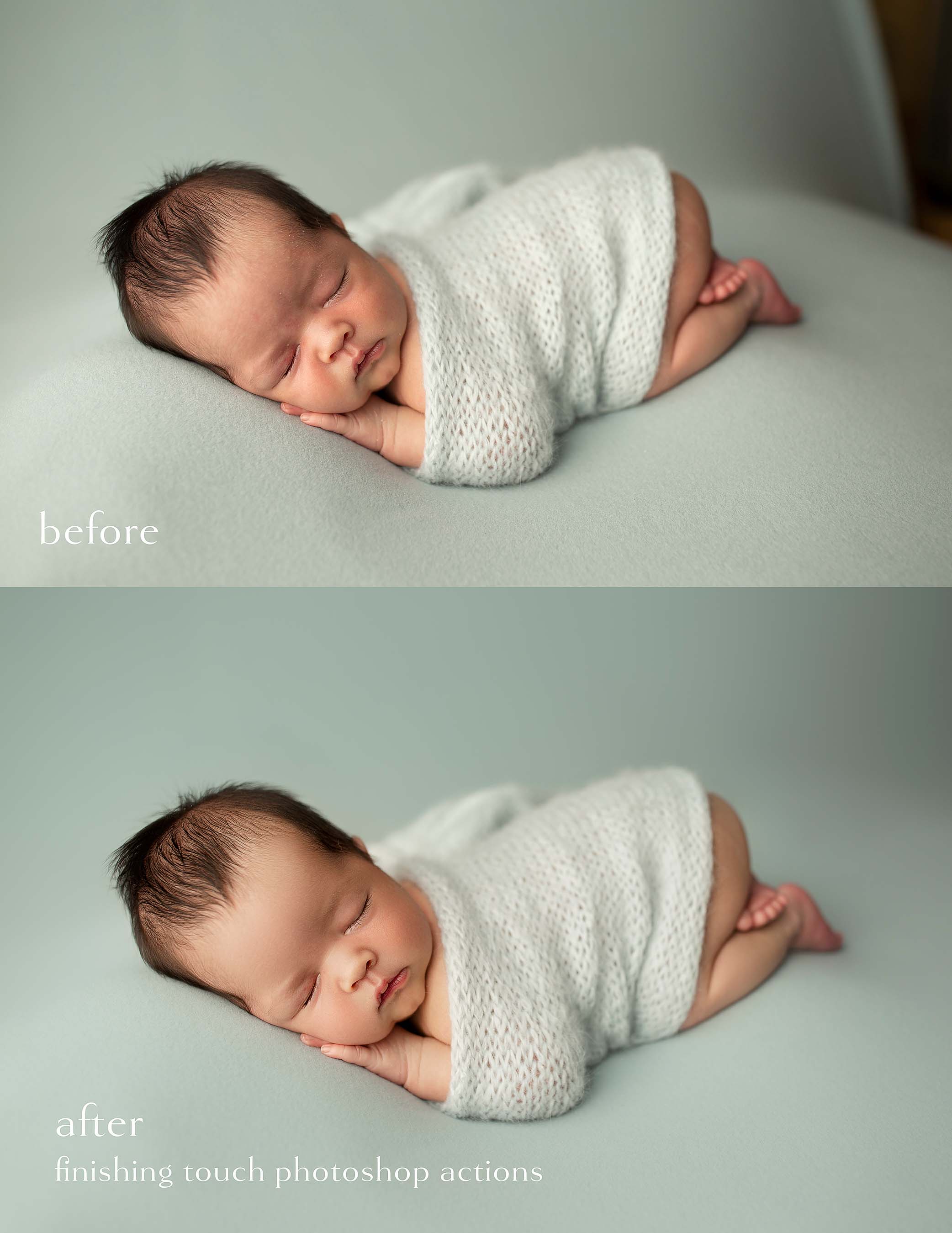 Newborn Photography Skin Retouching Photoshop Actions Best Lightroom Presets for Newborn Photography Newborn Maternity Portrait Photoshop Actions Skin Retouching Photoshop Actions by Jessica G. Photography